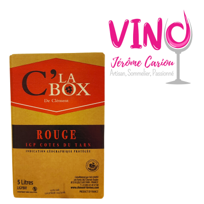 BIB 5L I.G.P Côtes du Tarn Rouge 