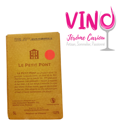 Petit pont rose 10L