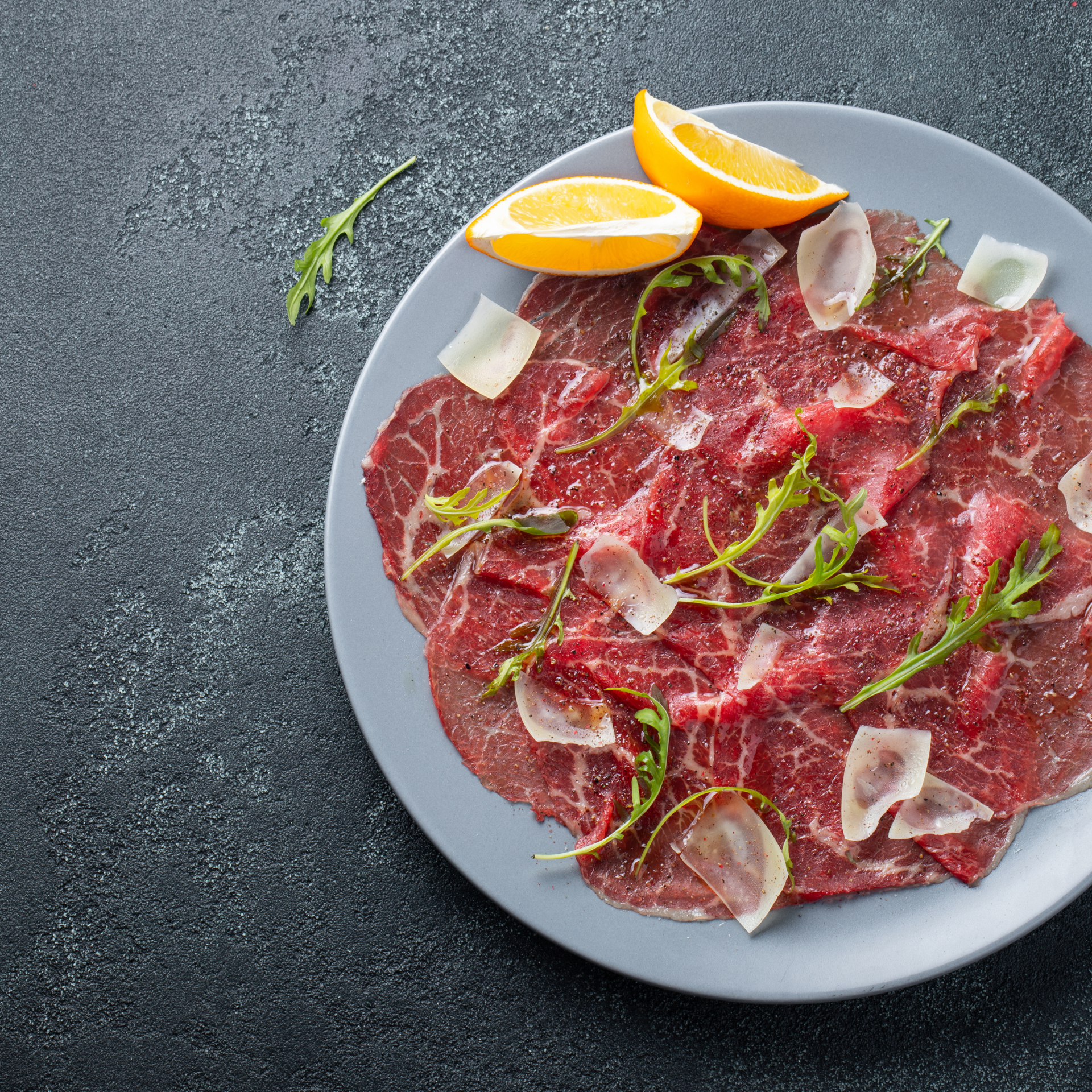 Carpaccio de boeuf