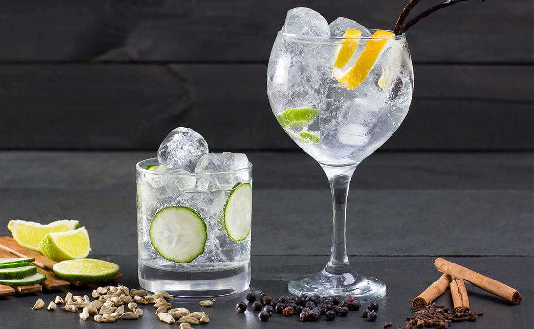 Gin tonic cocktail spiritueux alsace